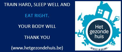 TRAIN HARD, SLEEP WELL AND EAT RIGHT. YOUR BODY WILL THANK YOU