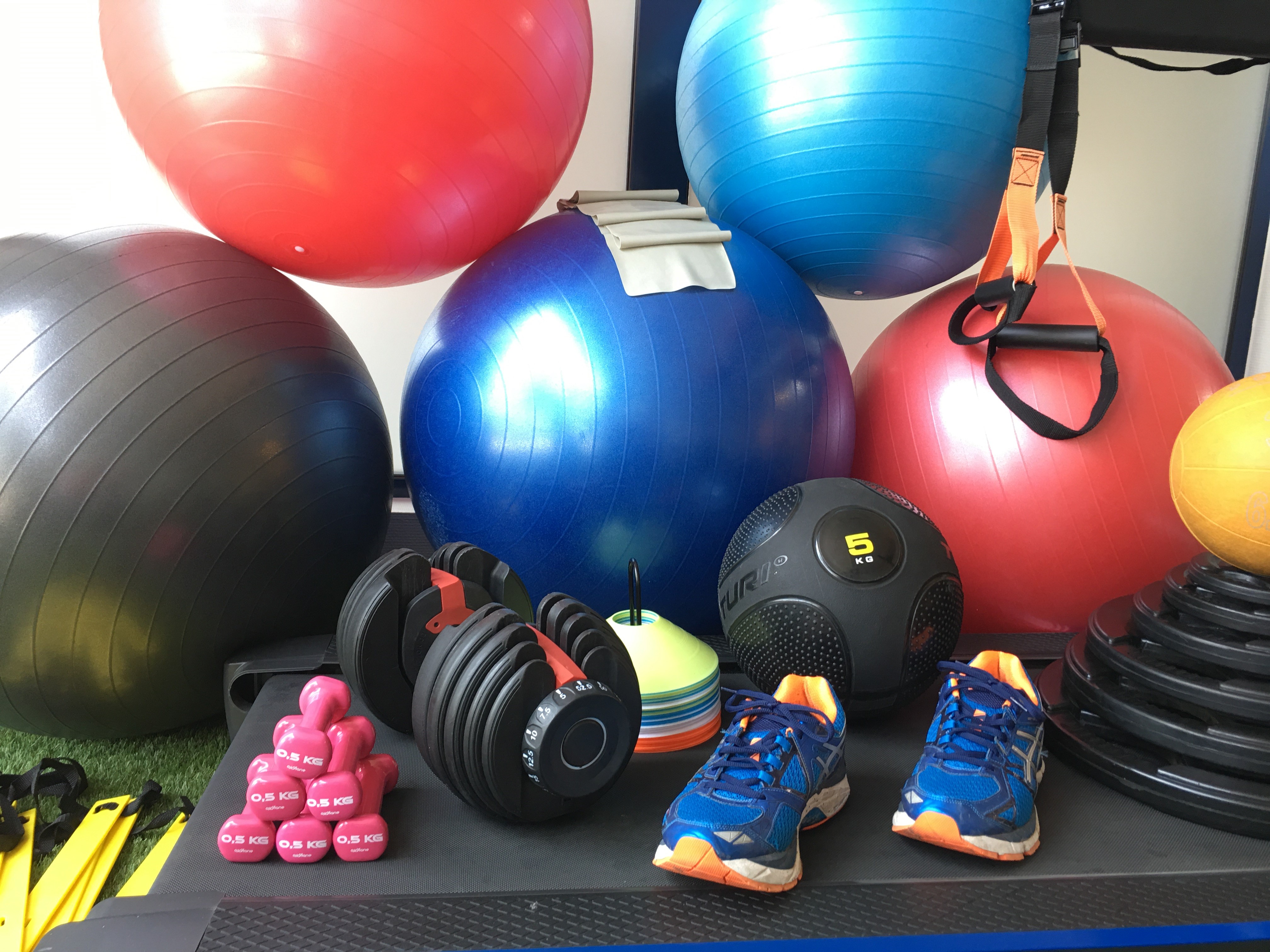 Trainingsmateriaal voor kracht- en conditietraining